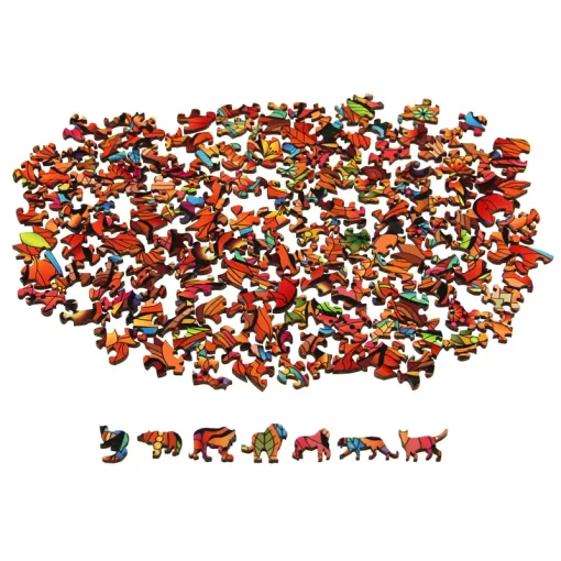 Eureka Παζλ Rainbow Wooden Puzzle TIGER (473613)