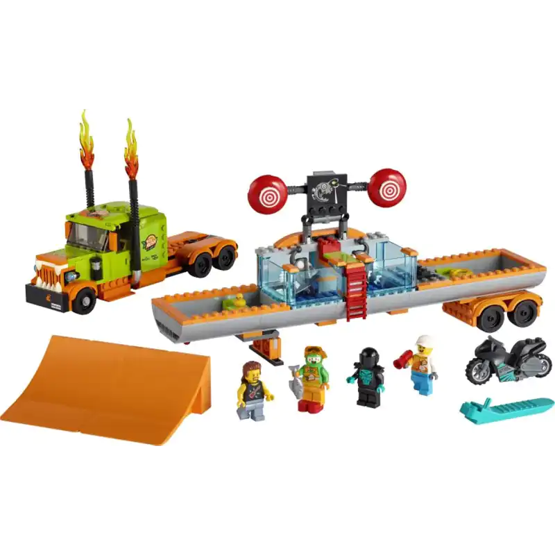 Lego City Φορτηγό Ακροβατικών Παραστάσεων (60294)