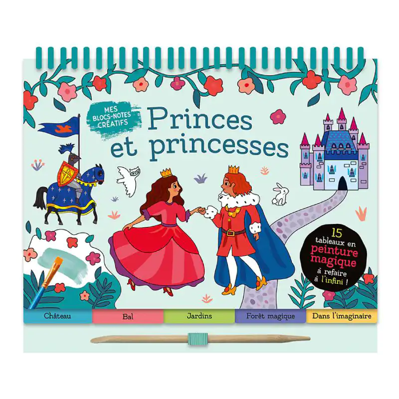 Auzou Εικαστικά My Creative Notebooks – Princes And Princesses (889305)