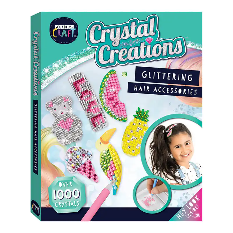 Hinkler Crystal Creations Kits: Glittering Hair Accessories (CC-10)