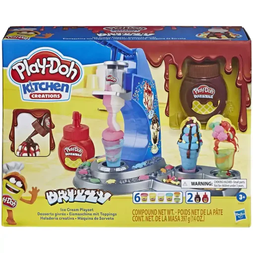 Hasbro Play-Doh Drizzy Ice Cream Playset (E6688)