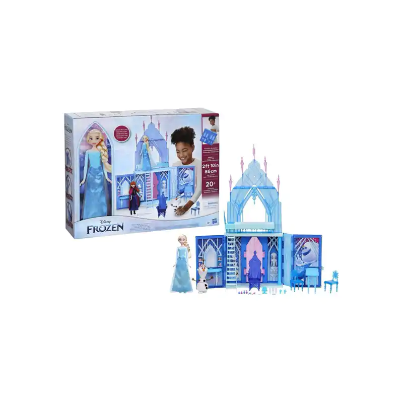 Hasbro Disney Frozen II Fold N Go Ice Castle & Doll (F2828)