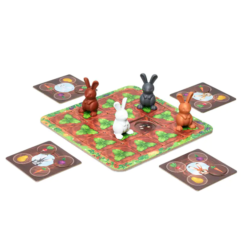 Smartgames Επιτραπέζιο Παιχνίδι Τα Πεινασμένα Λαγουδάκια- Grabbit (SGM510)