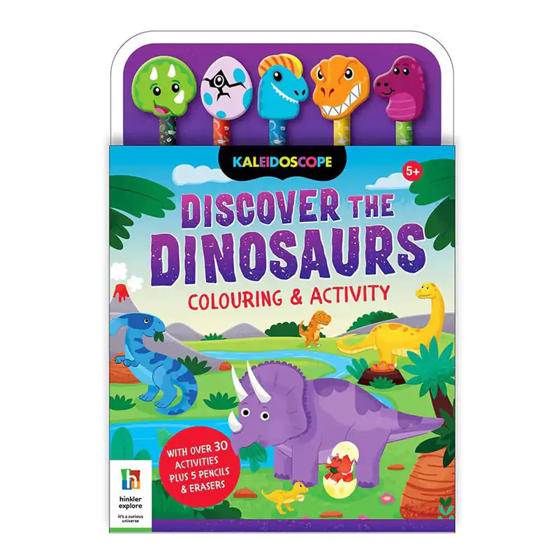 Hinkler 5 Pencil Sets: Discover the Dinosaurs (TOT-2)