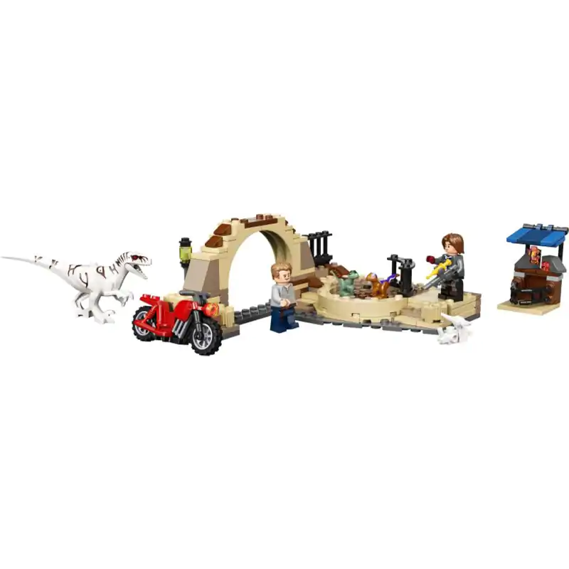Lego Jurassic World Atrociraptor Dinosaur: Bike Chase (76945)