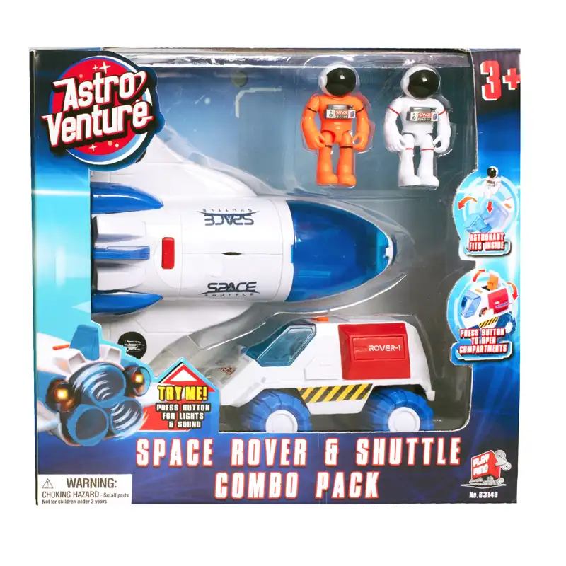 Play Mind Διαστημικό Σετ Rover Και Λεωφορείο Astro Venture (AVE63140)
