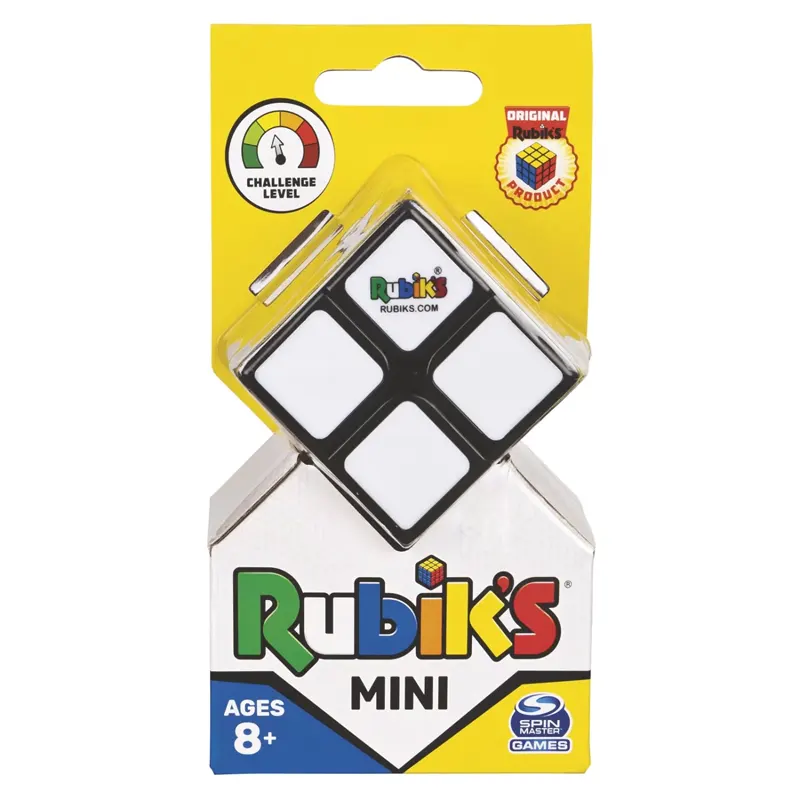 Spin Master Επιτραπέζιο Rubik’s Cube: 2×2 Classic Colour-Matching Puzzle – Pocket Size (6064345)