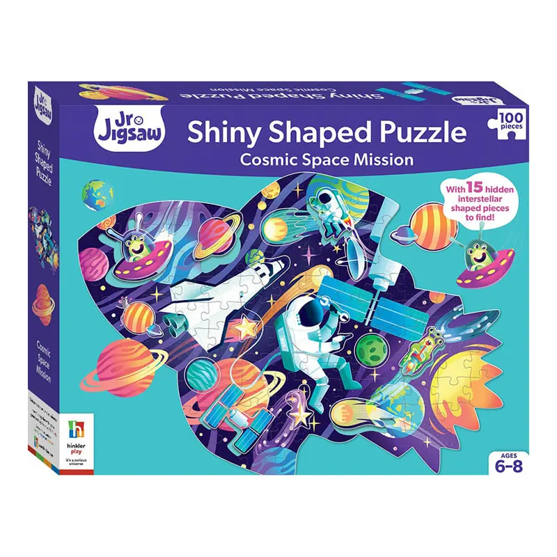 Hinkler Παζλ Cosmic Space Mission Shiny Shaped Puzzle (FO-5)