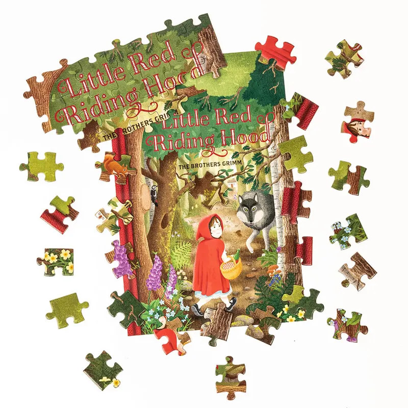 Professor Puzzle Παζλ Little Red Riding Hood – 96 Piece Παζλ Διπλής Οψης (JL-12)