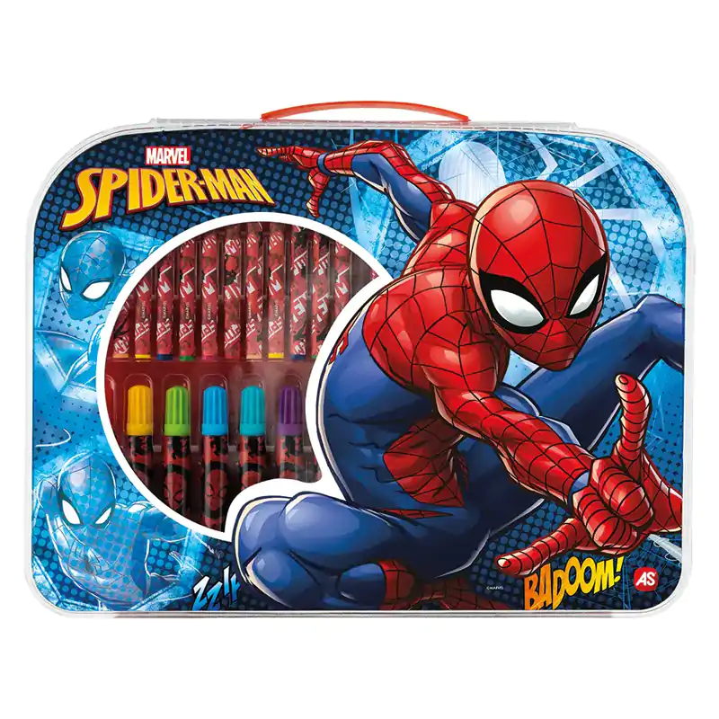 AS Company Art Case Σετ Ζωγραφικής Marvel Spiderman (1023-66226)