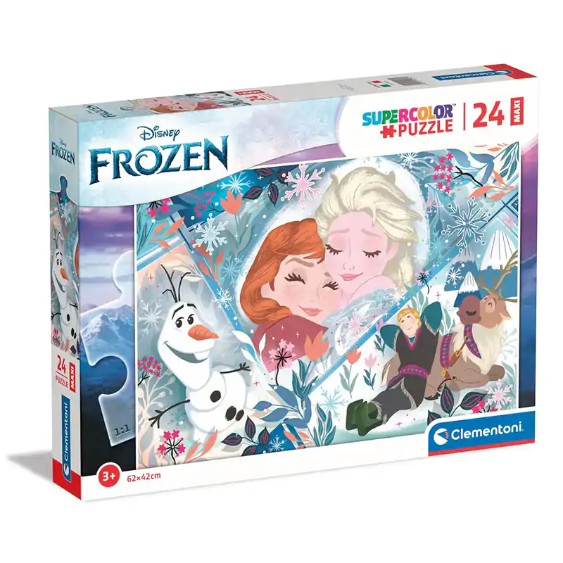 Clementoni Παιδικό Παζλ Maxi Super Color Frozen 2 24 τμχ (1200-24224)
