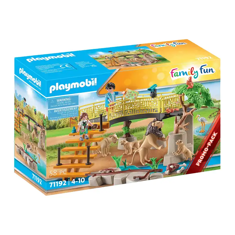 Playmobil Οικογένεια Λιονταριών (71192)