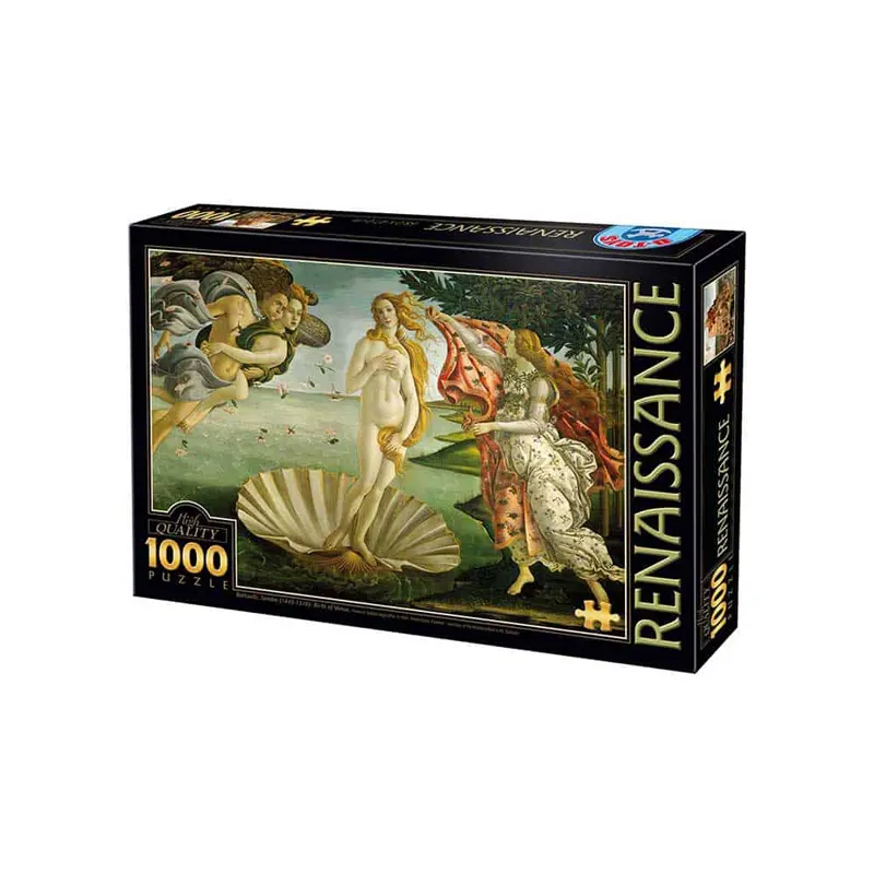 D-Toys Παζλ Sandro Botticelli-The Birth Of Venus 1000 Κομμάτια (72672BO01)