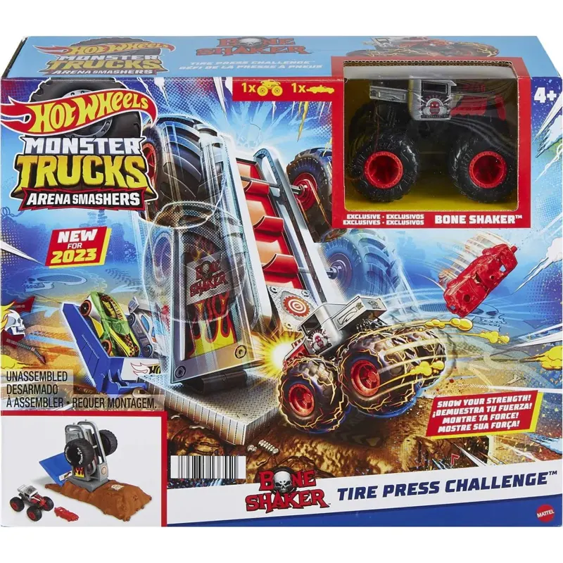 Mattel Hot Wheels Monster Trucks Arena World Σέτ (HNB87-HNB88)