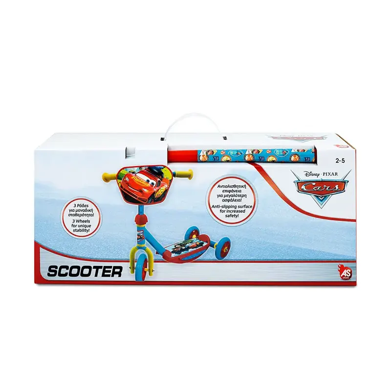 AS Company Λαμπάδα Παιδικό Scooter Disney Cars (1500-15738)