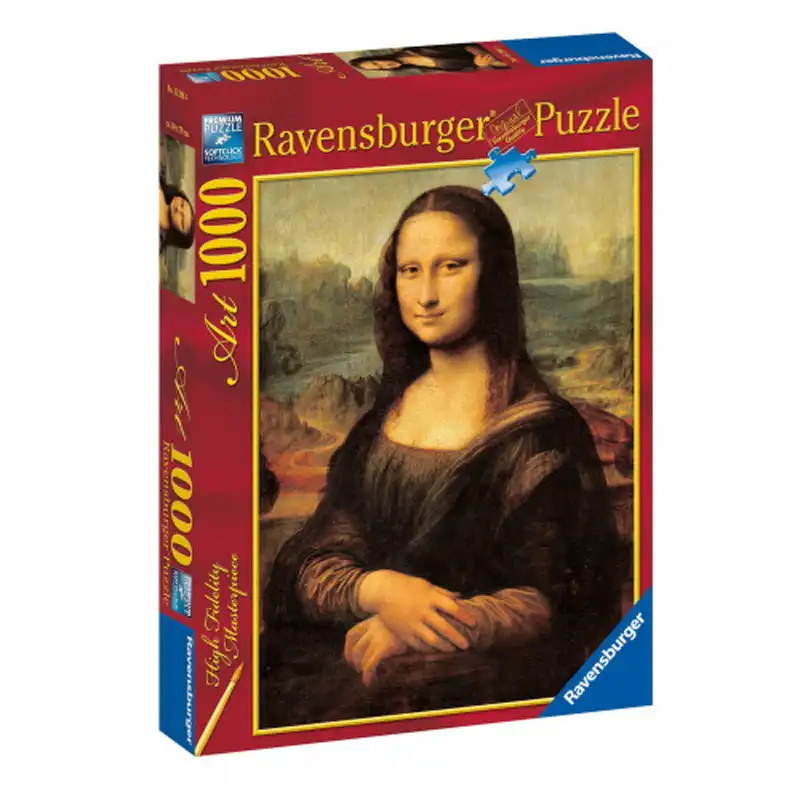 Ravensburger Παζλ 1000 τεμ. AC Da Vinci: Μόνα Λίζα (15296)