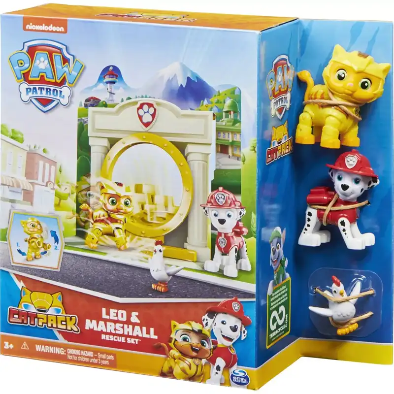 Spin Master Paw Patrol: Cat Pack – Leo & Marshall Rescue Set (20139272)