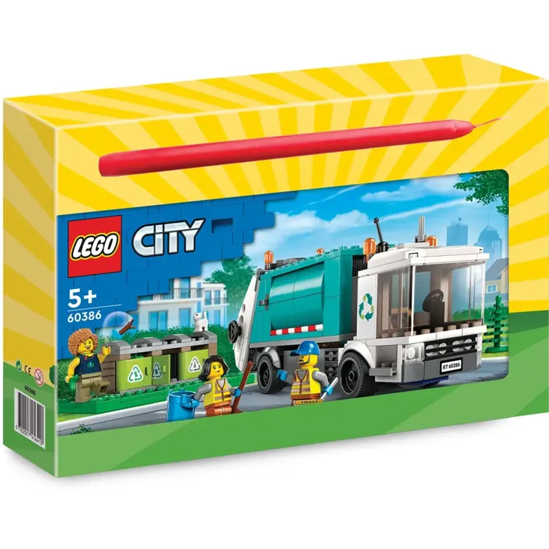 Lego City Λαμπάδα Recycling Truck (60386)
