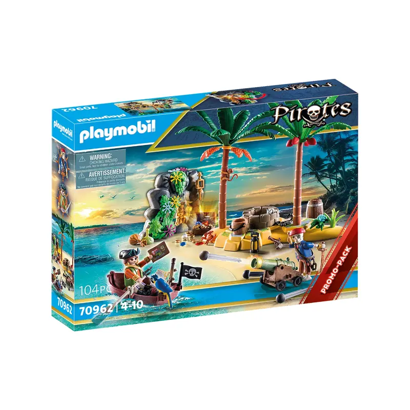 Playmobil Πειρατικό Νησί Θησαυρού (70962)