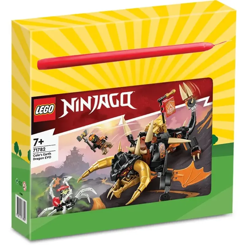 Lego Ninjago Λαμπάδα Evo Δράκος Της Γης Του Κόουλ (71782)