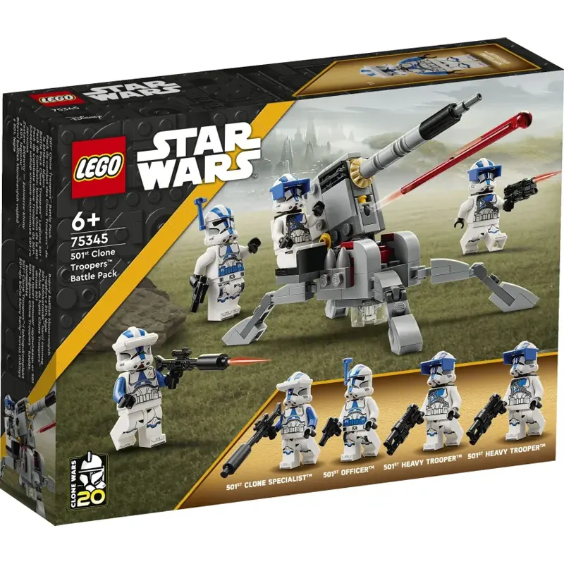 Lego Star Wars 501st Clone Troopers Battlepack (75345)