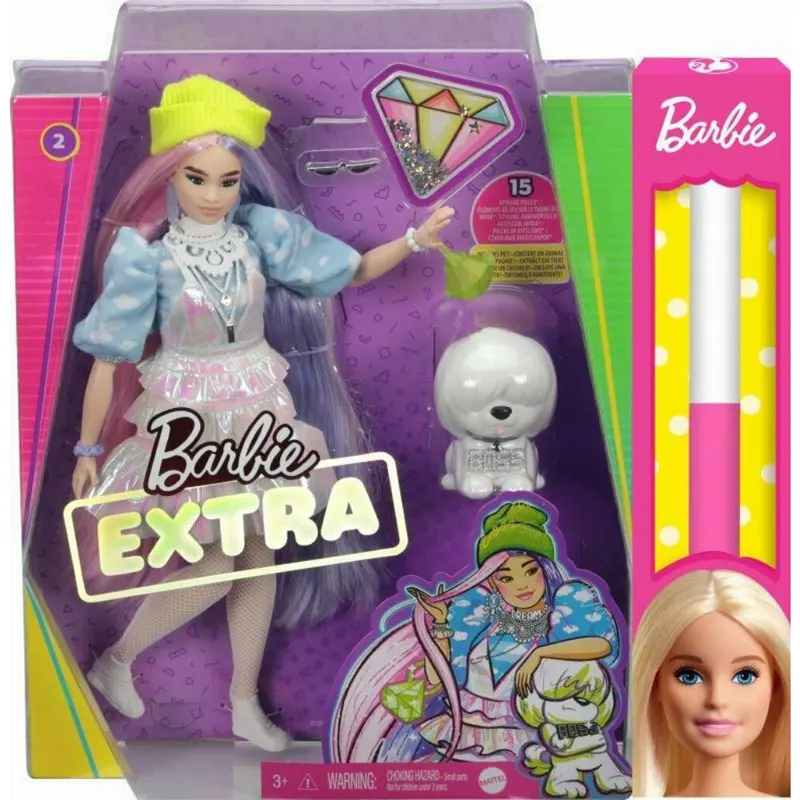 Barbie Λαμπάδα Extra-Beanie (GVR05)