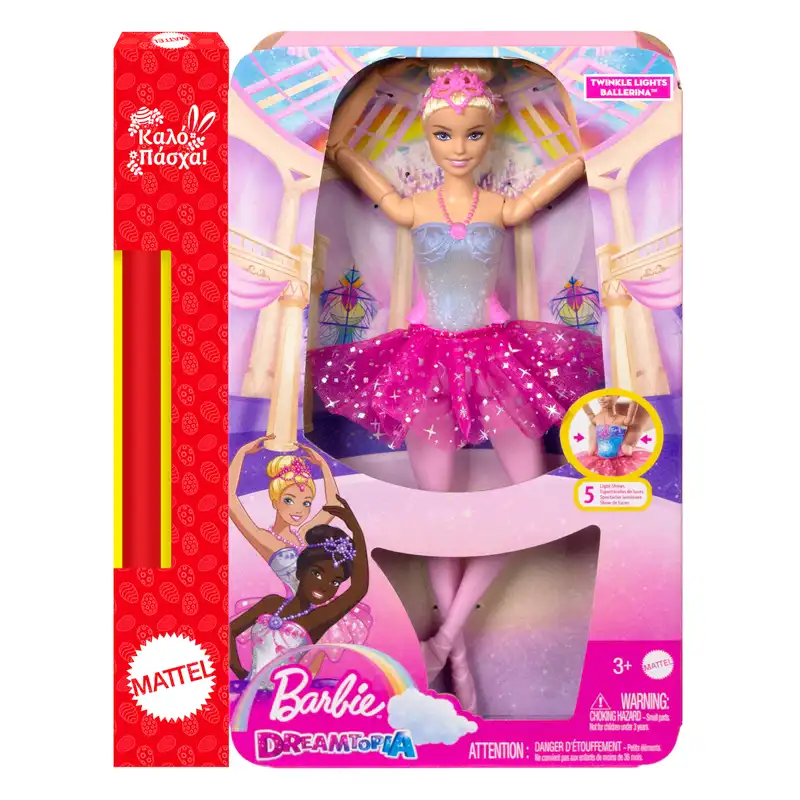 Mattel Λαμπάδα Barbie Dreamtopia Μαγική Μπαλαρίνα (HLC25)