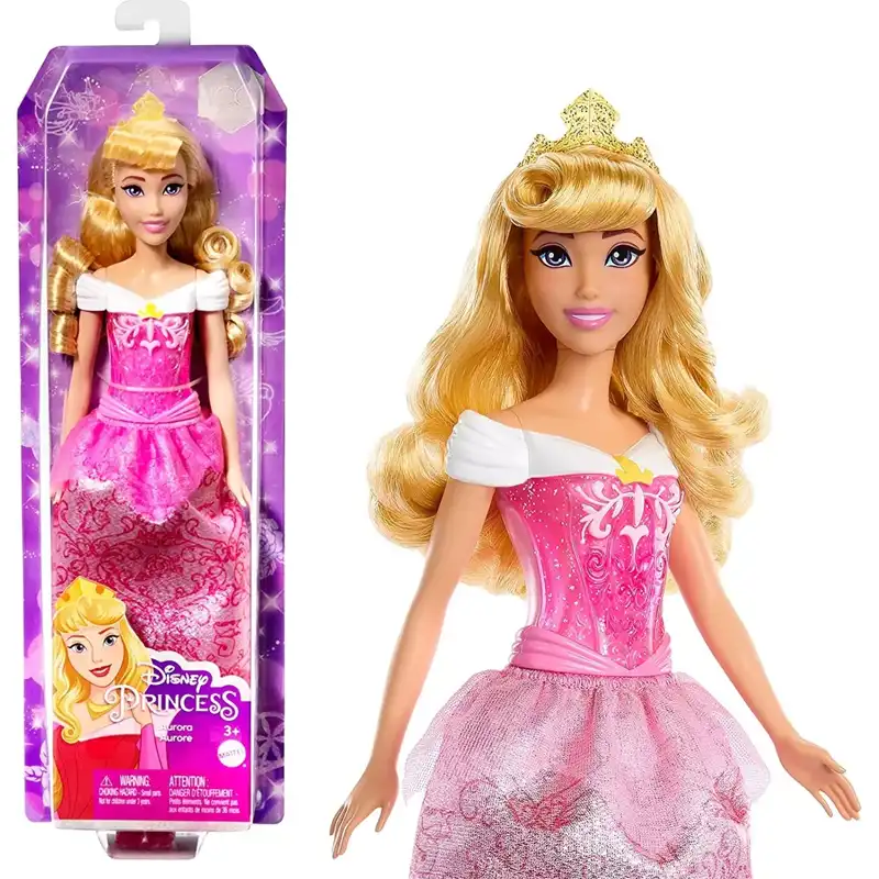 Mattel Disney Princess Doll Ωραία Κοιμωμένη Βασικές Κούκλες (HLW02-HLW09)
