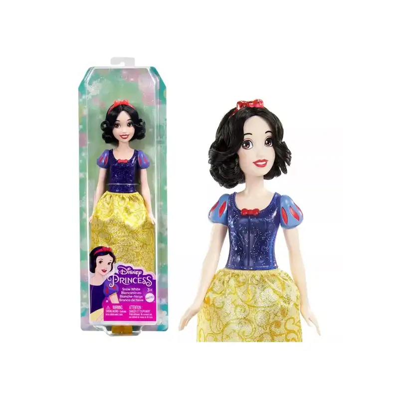 Mattel Disney Princess Doll Χιονάτη Βασικές Κούκλες (HLW08)