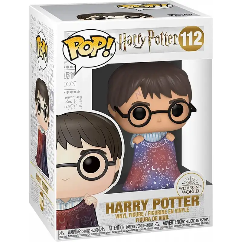 Funko Pop! Harry Potter – Harry Potter with Invisibility Cloak #112 (48063)