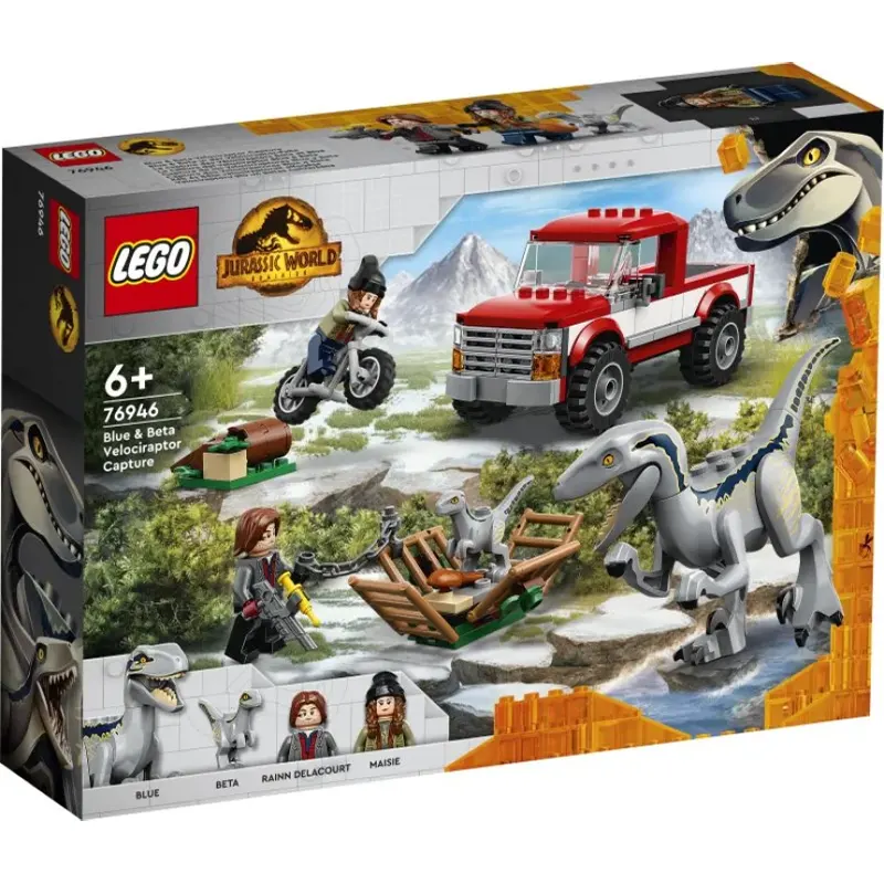 Lego Jurassic World Blue & Beta Velociraptor Capture (76946)