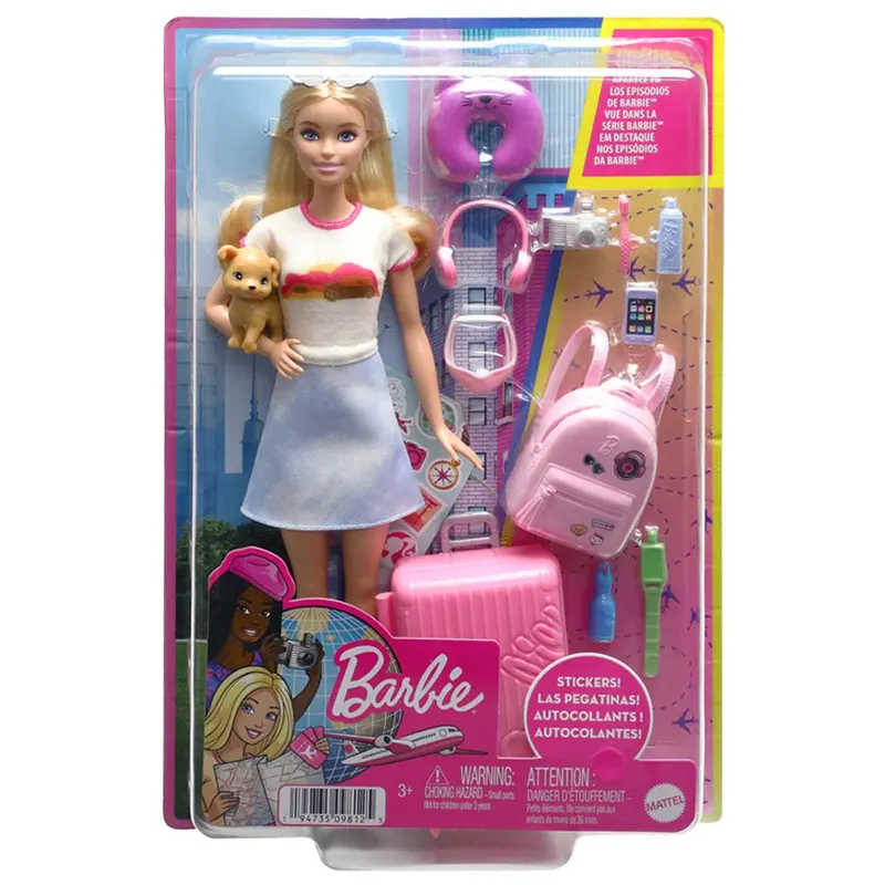 Mattel Barbie  Έτοιμη Για Ταξίδι (HJY18)