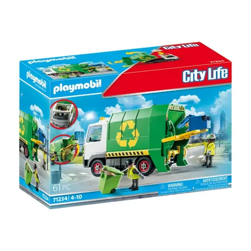 Playmobil Όχημα Συλλογής Ανακυκλούμενων Απορριμάτων (71234)