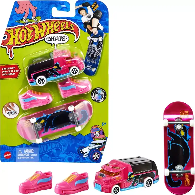 Mattel Hot Wheels Skate Παπούτσια Και Αυτοκινητάκι HGT71 (HGT79)