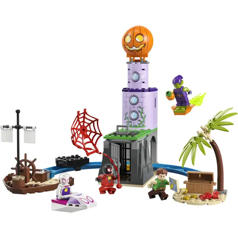 Lego Super Heroes Team Spidey At Green Goblin’s Lighthouse (10790)