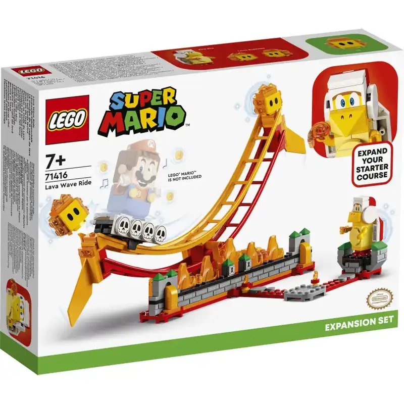 Lego Super Mario Lava Wave Ride Expansion (71416)