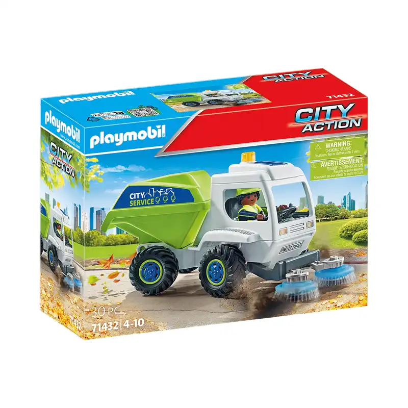 Playmobil Όχημα Οδοκαθαρισμού (71432)