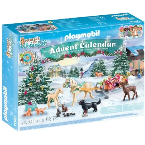 Playmobil Χριστουγεννιάτικο Ημερολόγιο - Βόλτα Με Το Έλκηθρο (71345)