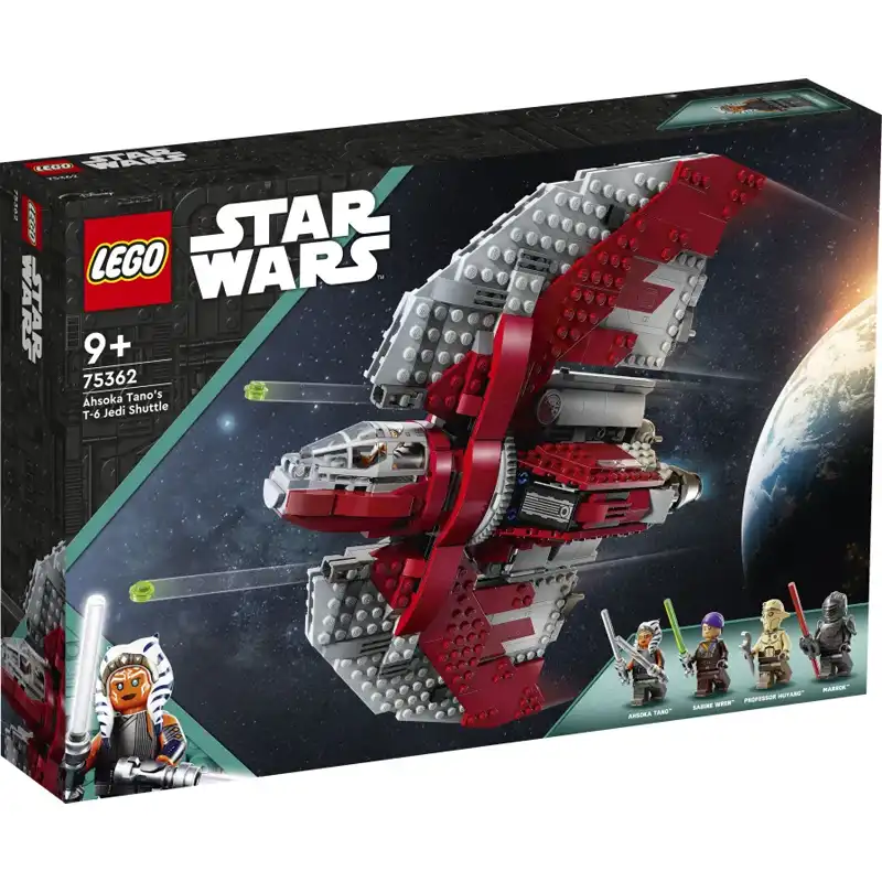 Lego Star Wars Ahsoka Tano’s T6 Jedi Shuttle (75362)