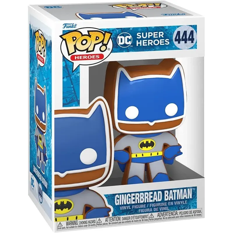 Funko Pop! Heroes: DC Super Heroes Holiday – Gingerbread Batman #444 Vinyl Figure (77831)