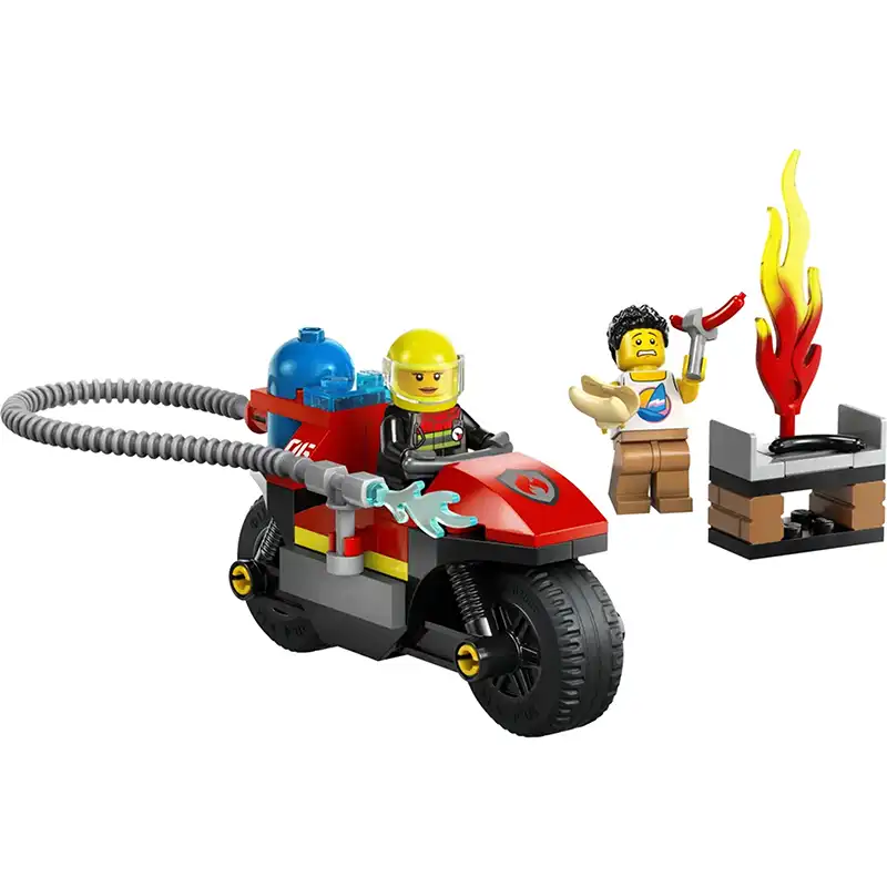 Lego City Fire Rescue Motorcycle (60410)