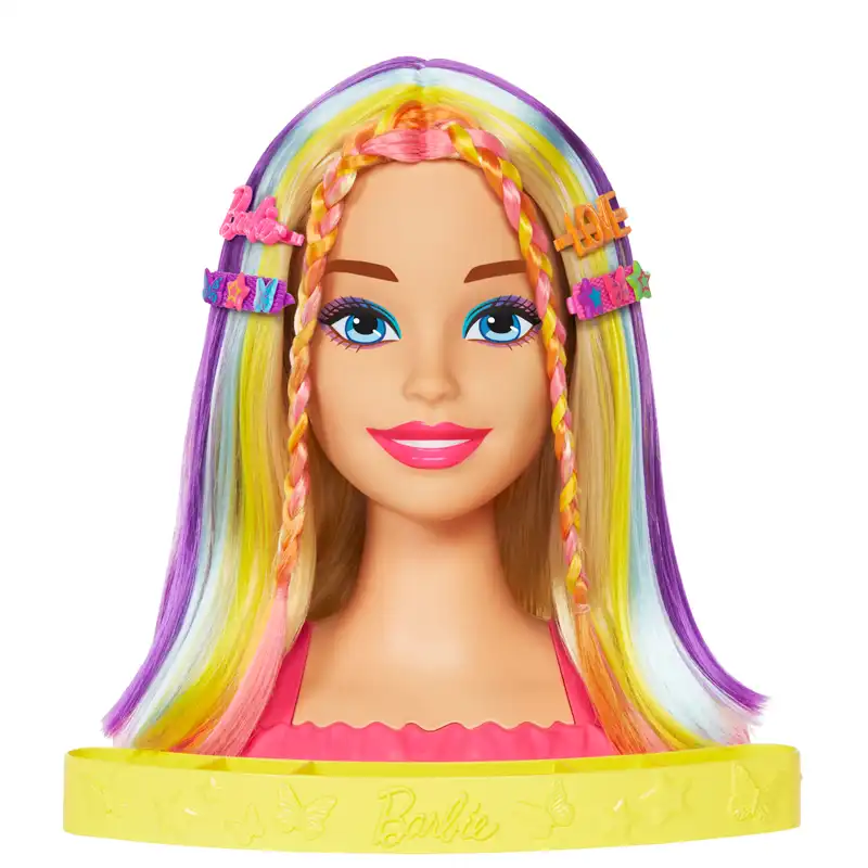 Mattel Barbie Deluxe Μοντέλο Ομορφιάς Barbie Totally Hair Ξανθά Μαλλιά (HMD78)