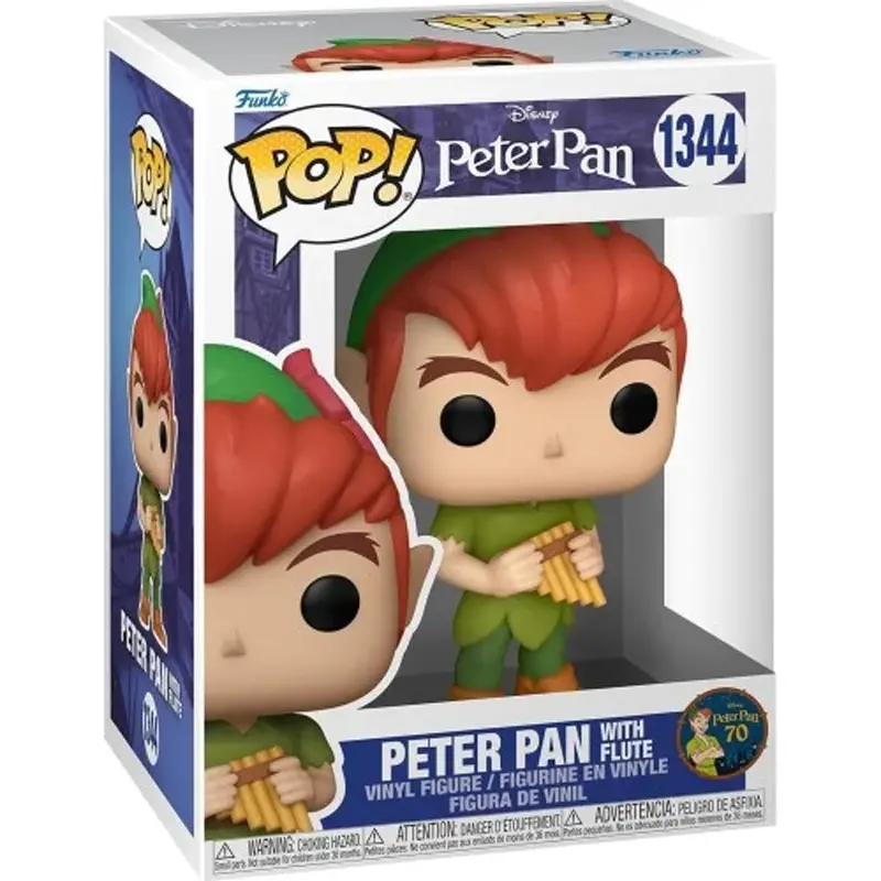 Funko Pop! Disney: Peter Pan 70th – Peter Pan with Flute #1344 (70697)