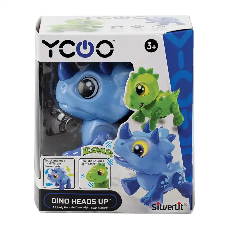 Silverlit Ycoo Dino Heads Up Ηλεκτρονικό Ρομπότ (7530-88592)