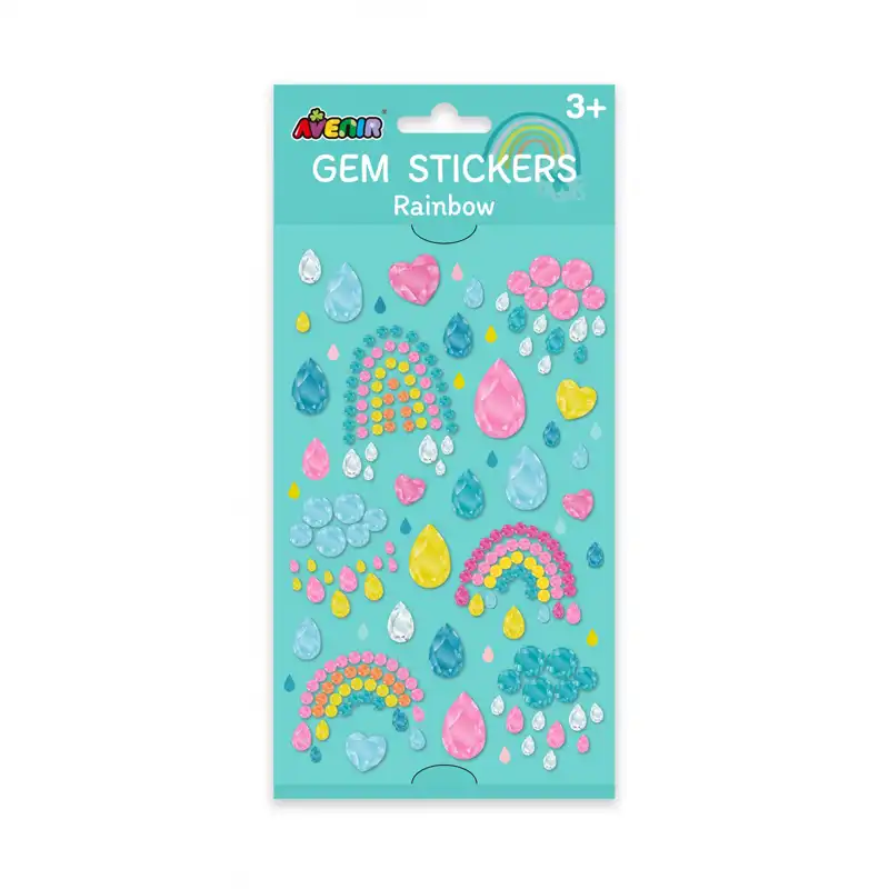 Avenir Gem Stickers-Rainbows (60829)