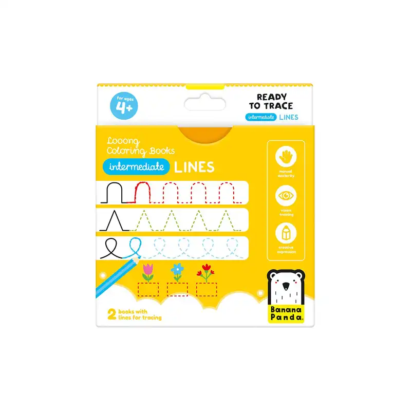 Banana Panda Long Col Books – Ready To Trace Intermediate Line (BP50159)