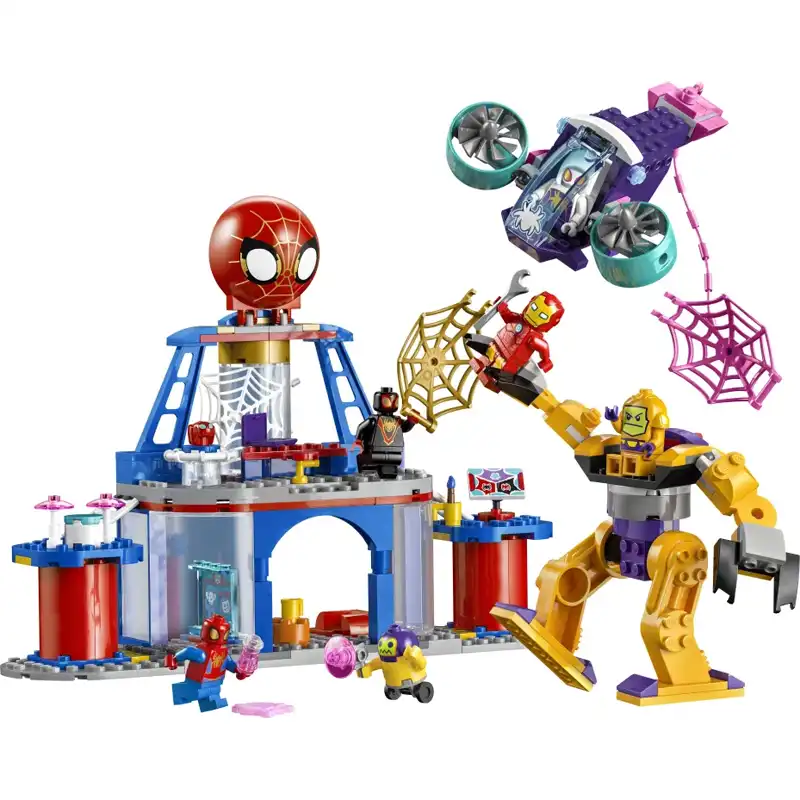Lego Super Heroes Team Spidey Web Spiner Headquarters (10794)