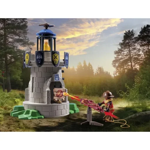 Playmobil Λαμπάδα Πύργος Ιπποτών Με Δράκο Και Σιδηρουργό (71483L)
