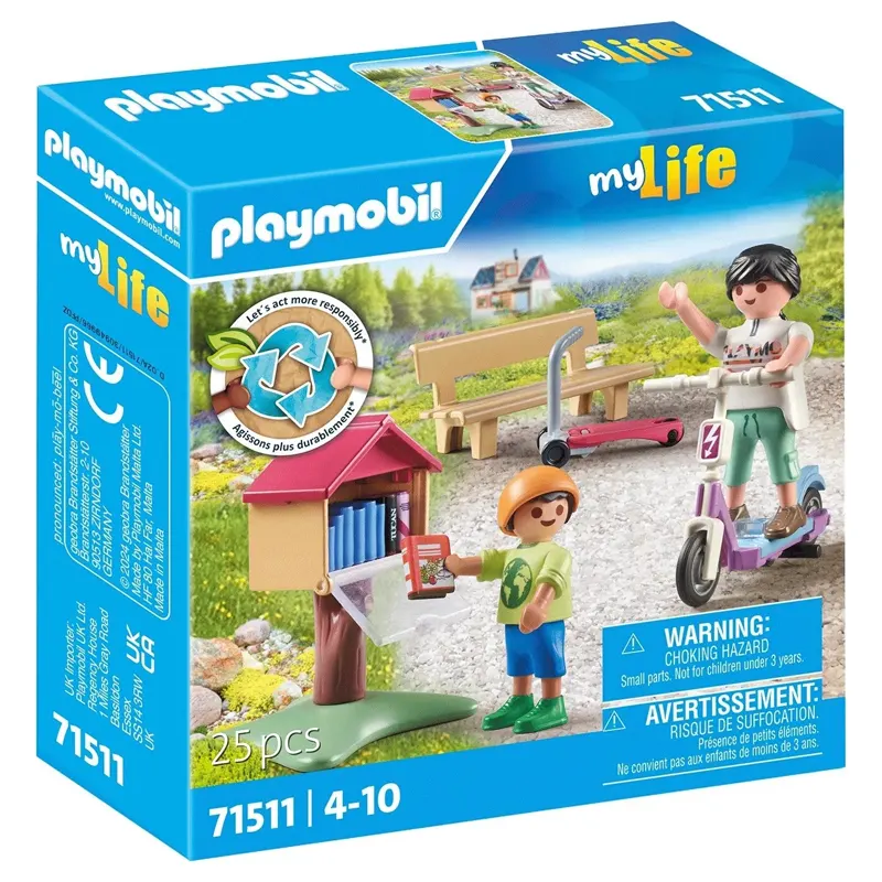 Playmobil Υπαίθρια Ανταλλακτική Βιβλιοθήκη (71511)