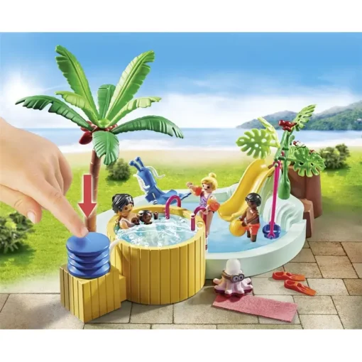 Playmobil Παιδική Πισίνα Με Υδρομασάζ (71529)